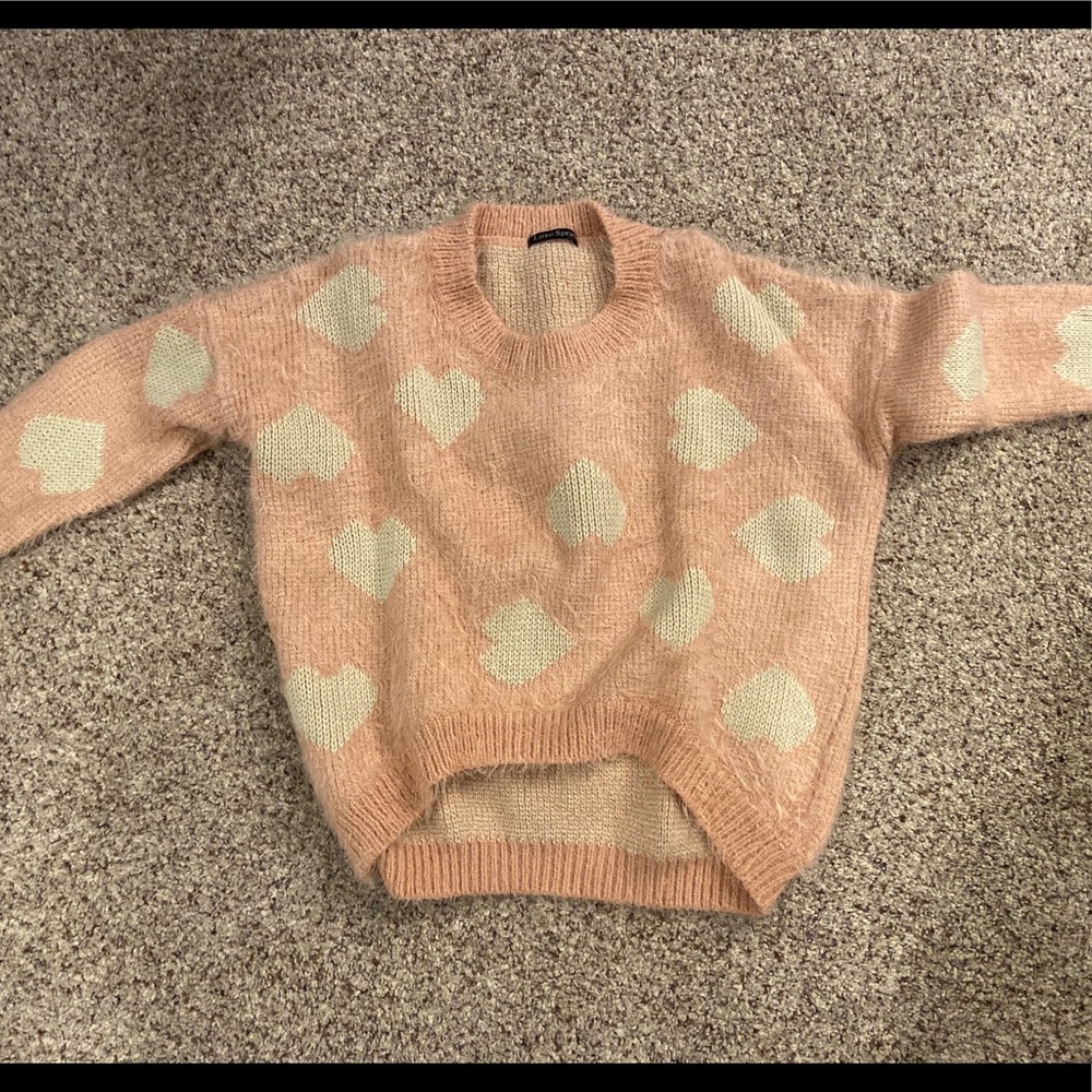 heart sweater